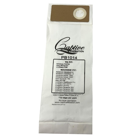 Gofer Parts Replacement Vacuum Bag - DuraVac For Nilfisk/Advance 56704181 GVBAG1014